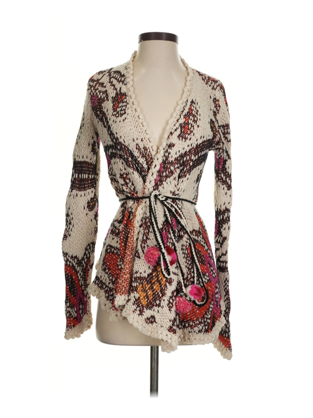 Moth pleaides knit cardigan sweater - Picture 4 of 6